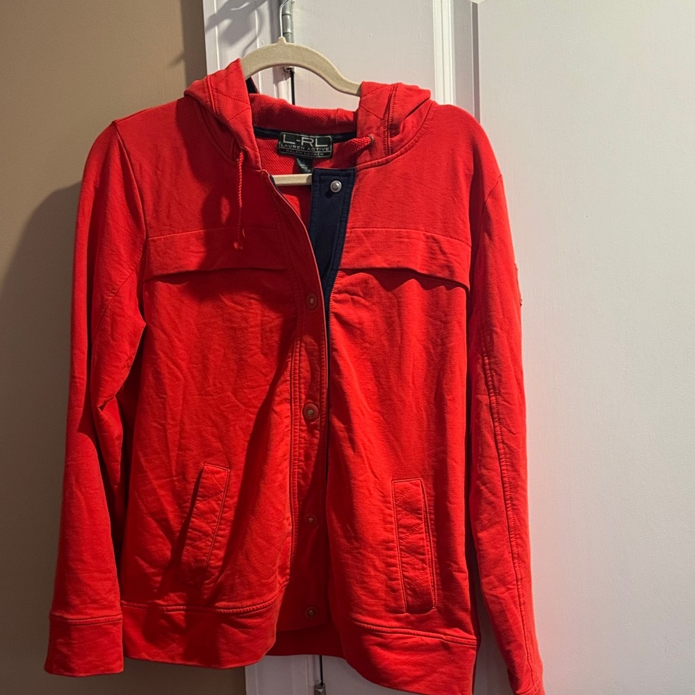Ralph Lauren Red Bomber Jacket